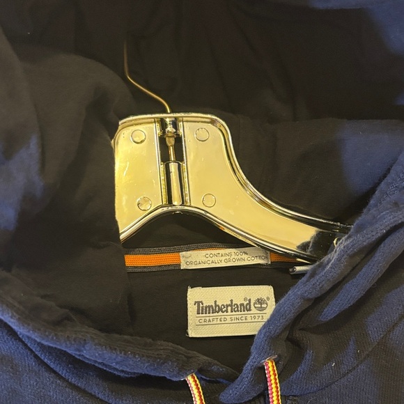 Timberland Black Hoodie with Logo - Picture 3 of 5